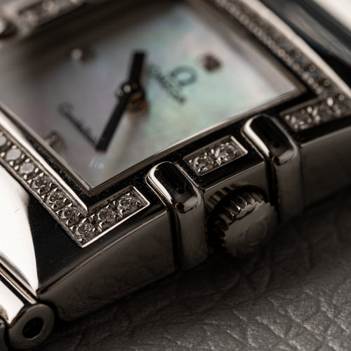 Omega Constellation Quadra - Montre en acier 58 Facettes TOT-02220