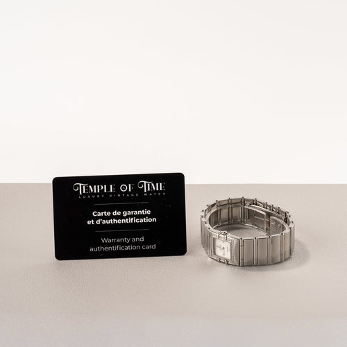 Montre Omega Constellation Quadra - Montre femme en acier 58 Facettes TOT-02220