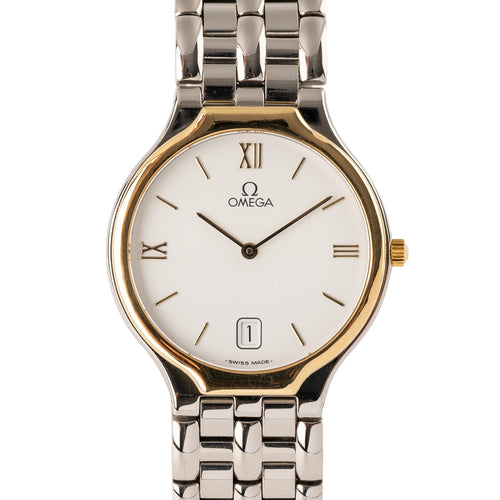 Omega De Ville - Montre en or et acier 58 Facettes TOT-02256
