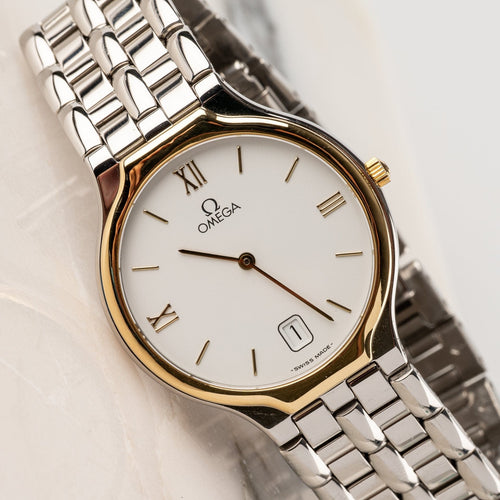 Omega De Ville - Montre en or et acier 58 Facettes TOT-02256