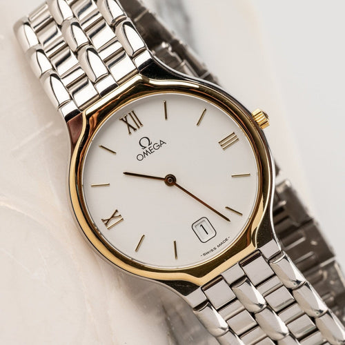 Montre Omega De Ville - Montre or et acier 196.0316 58 Facettes TOT-02256