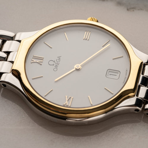 Omega De Ville - Montre en or et acier 58 Facettes TOT-02256