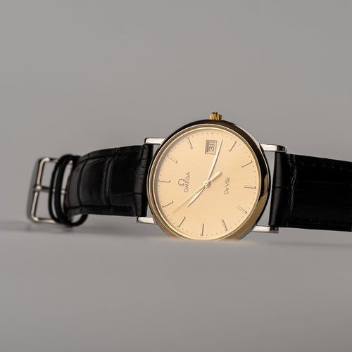 Omega De Ville - Montre 196.2430 en or et acier 58 Facettes TOT-02258
