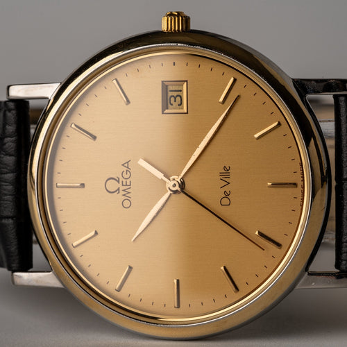Omega De Ville - Montre 196.2430 en or et acier 58 Facettes TOT-02258