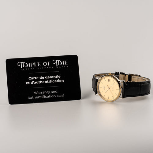 Omega De Ville - Montre 196.2430 en or et acier 58 Facettes TOT-02258