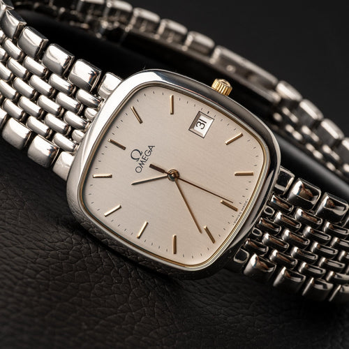 Omega De Ville - Montre unisexe en acier 396.1017 58 Facettes TOT-02255
