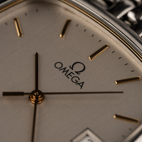 Omega De Ville - Montre unisexe en acier 396.1017 58 Facettes TOT-02255