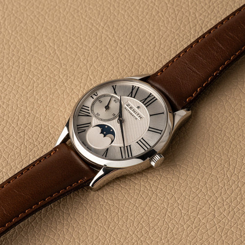 Zenith Elite Ultra Thin - Montre en acier 58 Facettes TOT-02222