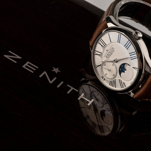 Zenith Elite Ultra Thin - Montre en acier 58 Facettes TOT-02222