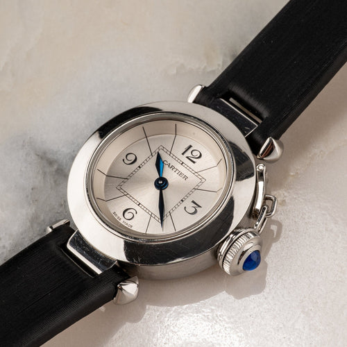 Cartier Pasha - Montre en acier 58 Facettes TOT-02198