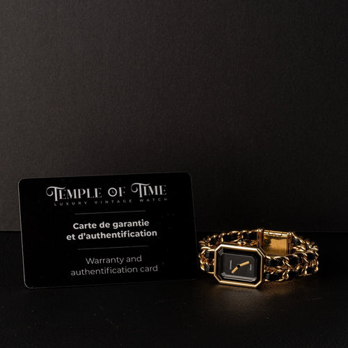 Montre Chanel Première - Montre H0001 plaqué or 58 Facettes TOT-02217
