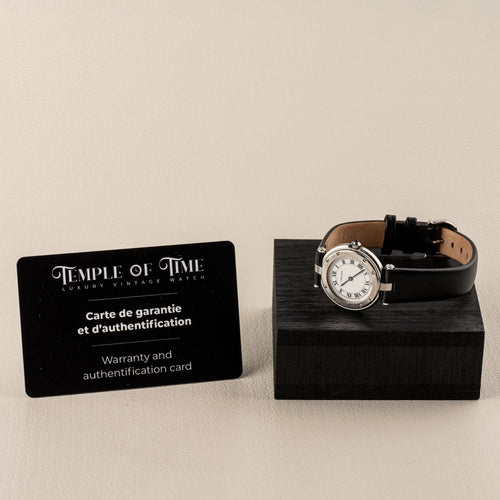 Cartier Santos Ronde - Montre 8192 en acier 58 Facettes TOT-02242