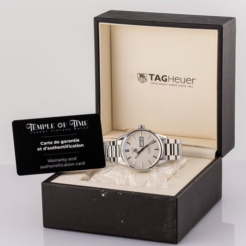 TAG Heuer Carrera Calibre 5 - Montre en acier 58 Facettes TOT-02342