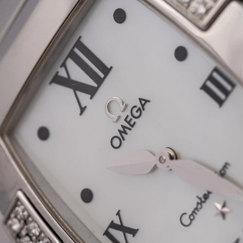 Omega Constellation Quadrella - Montre femme en acier 58 Facettes TOT-02345