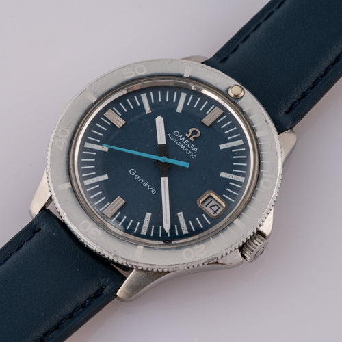 Omega Genève - Montre 166.054 en acier 58 Facettes TOT-02369