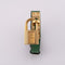 Hermès Kelly - Montre plaqué or cuir vert 58 Facettes TOT-02370