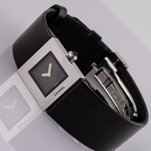 Chanel Matelassée - Montre H0116 en acier 58 Facettes TOT-02384