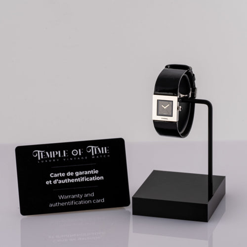 Chanel Matelassée - Montre H0116 en acier 58 Facettes TOT-02384