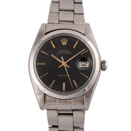 Montre Rolex OysterDate Precision - Montre en acier 6694 58 Facettes TOT-02322
