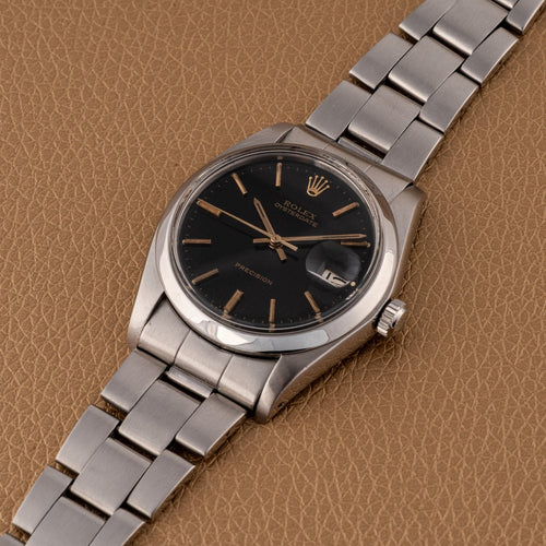 Rolex OysterDate Precision 6694 - Montre en acier 58 Facettes TOT-02322