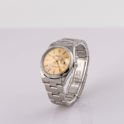 Rolex OysterDate Precision 6694 - Montre en acier 58 Facettes TOT-02323