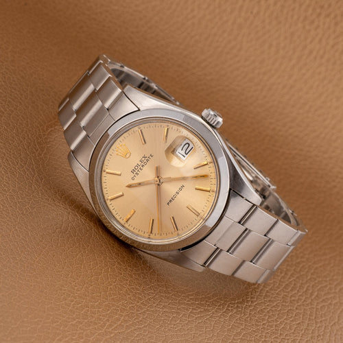 Rolex OysterDate Precision 6694 - Montre en acier 58 Facettes TOT-02323