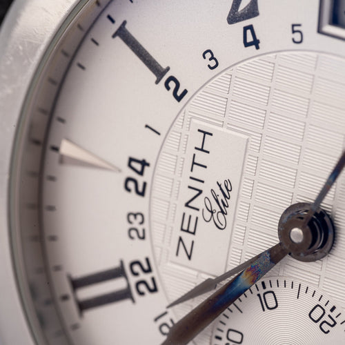 Zenith Port Royal Elite Dual Time - Montre en acier 58 Facettes TOT-02331