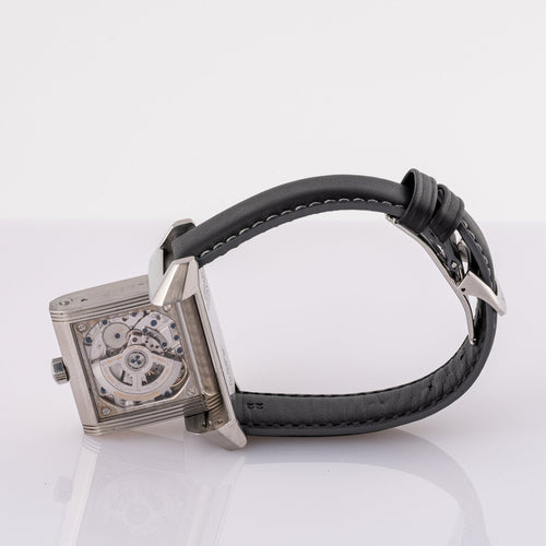 Jaeger-LeCoultre Reverso Squadra Hometime - Montre en acier 58 Facettes TOT-02393