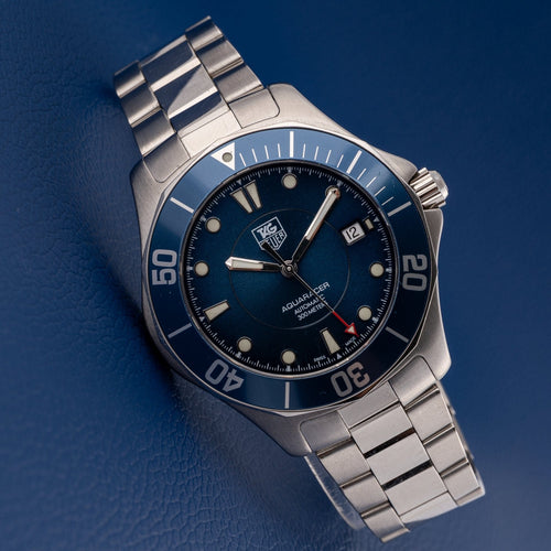 TAG Heuer Aquaracer - Montre WAB2011 en acier 58 Facettes TOT-02377