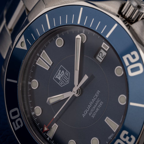 TAG Heuer Aquaracer - Montre WAB2011 en acier 58 Facettes TOT-02377