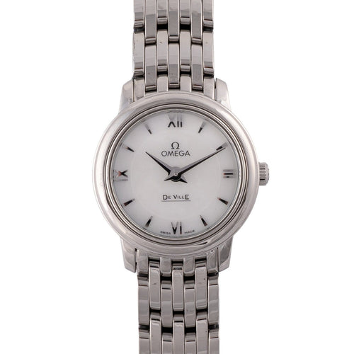 Montre Omega De Ville - Montre femme en acier et nacre 58 Facettes TOT-02362