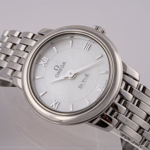 Montre Omega De Ville - Montre femme en acier et nacre 58 Facettes TOT-02362