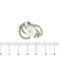 Bague Bague contrarié en or blanc 18 ct avec perle et diamants 58 Facettes 19280