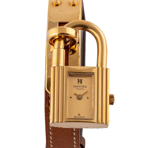 Hermès Kelly - Montre KE1.210 plaquée or 58 Facettes TOT-02379