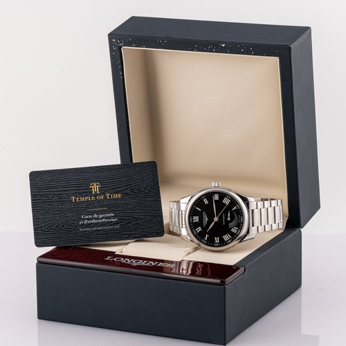 Longines Master Collection - Montre L2.666.4.51.6 en acier 58 Facettes TOT-02389