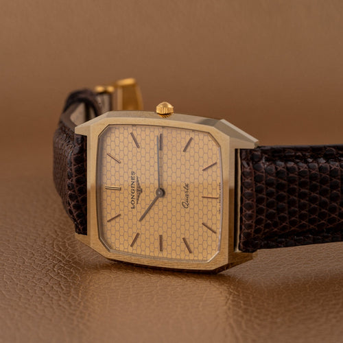 Longines Quartz - Montre plaquée or 58 Facettes TOT-02426