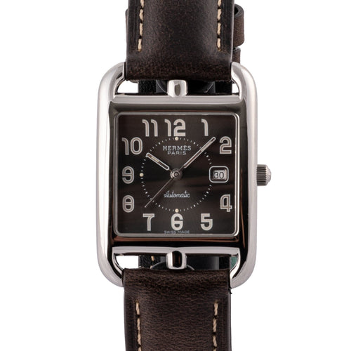 Hermès Cape Cod - Montre automatique en acier 58 Facettes TOT-02340