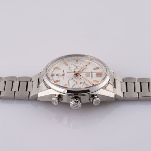TAG Heuer Carrera - Montre Calibre Heuer 02 en acier 58 Facettes TOT-02317