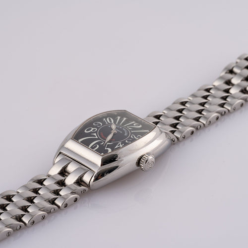 Franck Muller Conquistador - Montre 8005LQZ en acier 58 Facettes TOT-02338