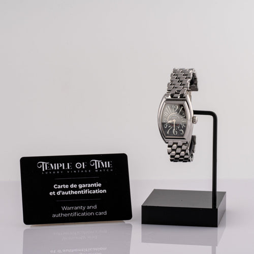 Franck Muller Conquistador - Montre 8005LQZ en acier 58 Facettes TOT-02338