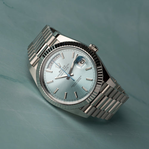 Rolex Day-Date 40 - Montre 228236 en platine 58 Facettes TOT-10000
