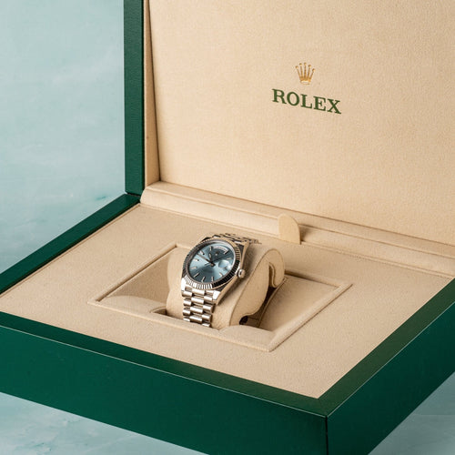 Rolex Day-Date 40 - Montre 228236 en platine 58 Facettes TOT-10000