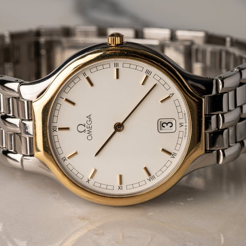 Omega De Ville Symbol - Montre en or et acier 58 Facettes TOT-02257