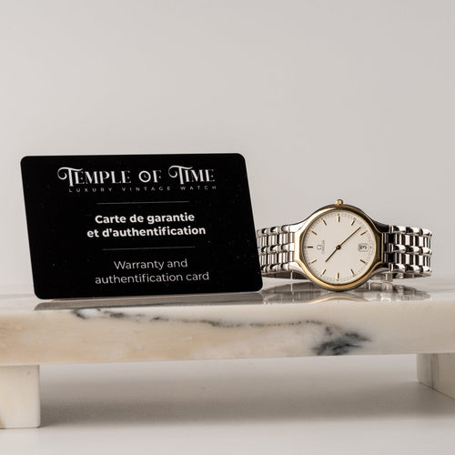 Omega De Ville Symbol - Montre en or et acier 58 Facettes TOT-02257