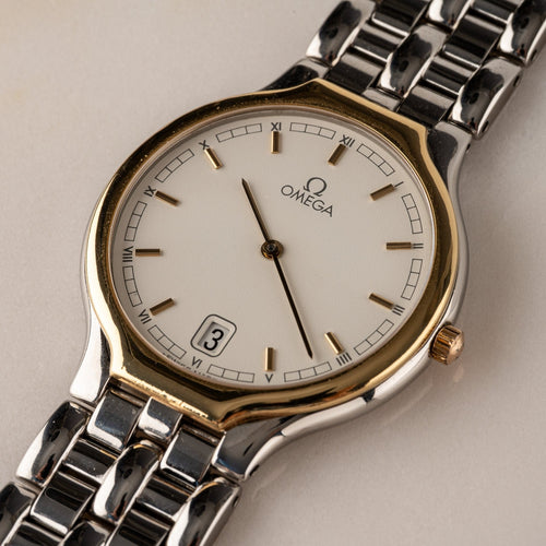 Omega De Ville Symbol - Montre en or et acier 58 Facettes TOT-02257