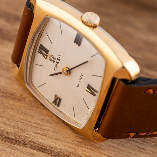 Montre Omega De Ville - Montre plaqué or 58 Facettes TOT-02298