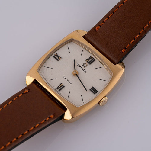 Montre Omega De Ville - Montre plaqué or 58 Facettes TOT-02298