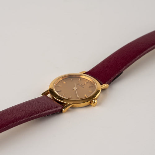 Montre Omega De Ville - Montre vintage plaquée or 58 Facettes TOT-02213