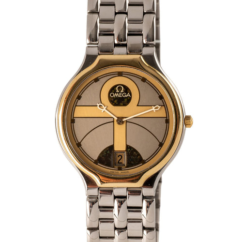 Omega De Ville Symbol - Montre en or et acier 58 Facettes TOT-02232