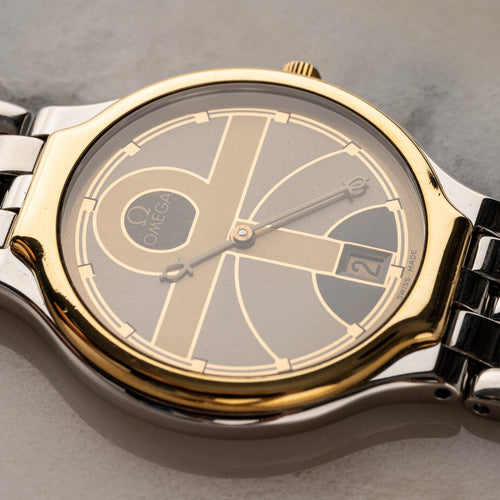 Omega De Ville Symbol - Montre en or et acier 58 Facettes TOT-02232